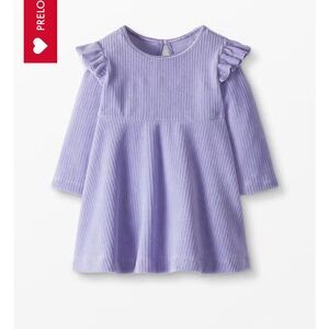 Baby Velour Ribbed Dress